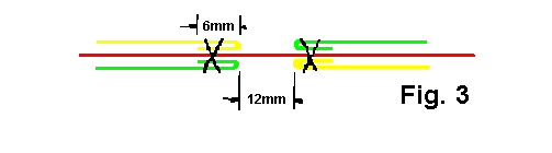 Fig 3: Sewing the large squares